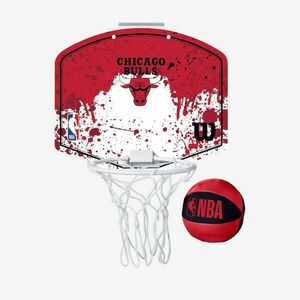 Mini-coș de baschet NBA Wilson mini hoop bulls Roșu imagine