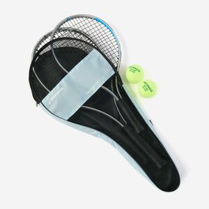 Set family essential 2 rachete de tenis, adult+copil Albastru imagine