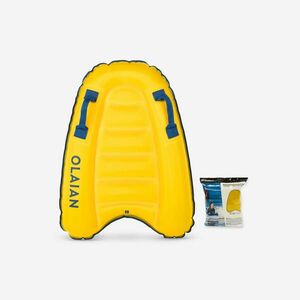 Placă bodyboard gonflabilă DISCOVERY Galben Copii 4-8 ani (15-25 kg) imagine