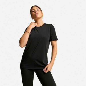 Tricou sport Negru Damă imagine