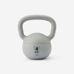 Ganteră Kettlebell 4 KG Gri imagine
