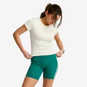 Tricou reiat pentru sport Alb Damă imagine