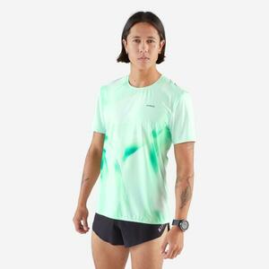 Tricou lejer alergare jogging KIPRUN Run 900 REPLIKA Verde Bărbați imagine