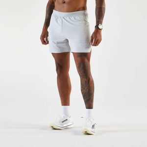 Șort de alergare KIPRUN Run 500 Gri Bărbaţi imagine