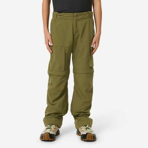 Pantalon modular de drumeție 7-15 ani, MH500 verde, copii imagine