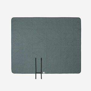 Pătură XL Drumeție/Camping/Picnic 210 x 170 cm Gri imagine