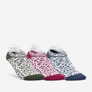 Șosete 3 perechi șosete scurt de fitness leopard, damă imagine