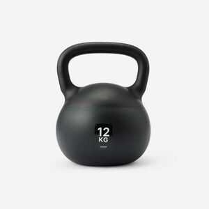 Ganteră Home Kettlebell 12 KG, negru imagine