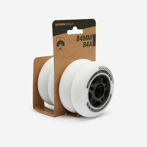 Set 4 roţi Role Fit 84 mm 84A Alb imagine