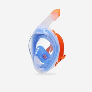 Mască snorkeling de suprafață Easybreath + cu valvă acustică. (>10ani) ALBASTRU imagine