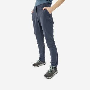 Pantalon Drumeție la Munte MH100 Bleumarin Damă imagine