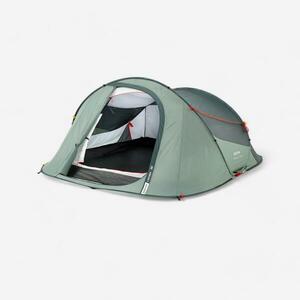Cort de camping instant 3 locuri, 2 Seconds verde imagine