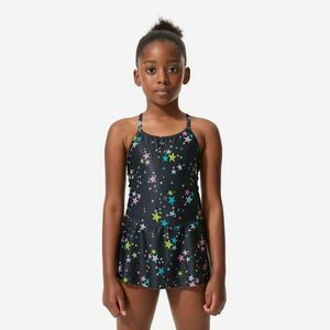 Costum de baie întreg înot cu fustă Lila Star Negru Fete imagine