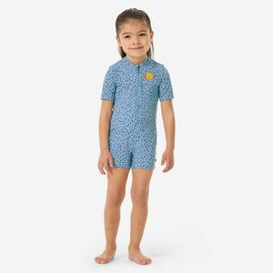Combinezon de baie shorty cu mâneci scurte Puncte Albastru Bebeluși imagine