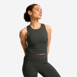 Maiou sport scurt modelator Gri Damă imagine