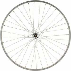Roată față MTB 26" perete simplu frânare v-brake și za rapidă Gri imagine
