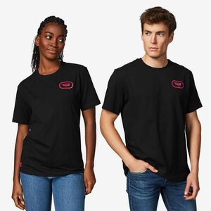 Tricou bumbac lifestyle VAN RYSEL ROUBAIX Negru imagine