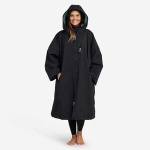 Poncho surf 950 Negru Adulți imagine