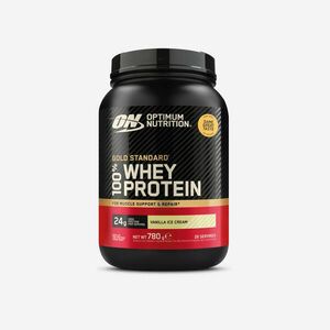 Proteină 100% zer vanilie, Gold Standard 780g imagine