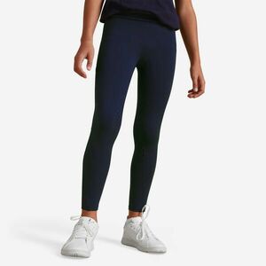 Colanți echitație full grip 500 Albastru-Negru Copii imagine