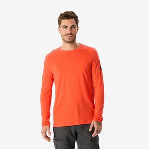 Bluză din lână merinos Merino Resist portocaliu, bărbați imagine