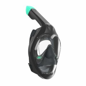 Mască snorkeling scufundări Easybreath 900 Negru imagine