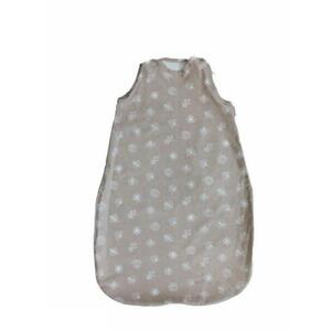 Sac de dormit de vara Lorelli Leaves, 95 cm, bumbac ranforce, Gri imagine