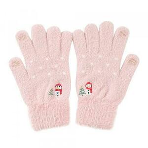 Manusi De Iarna Tactile Dama Techsuit ST0011, Marime 17cm (Roz) imagine