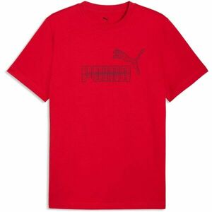 Puma GRAPHIC NO.1 LOGO TEE Tricou pentru bărbați, roșu, mărime imagine