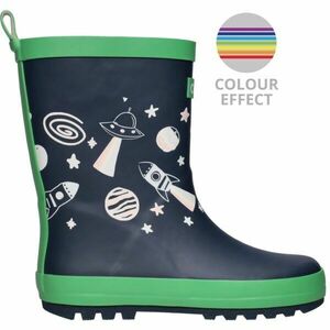 AQUOS RAINBOW COLOUR EFFECT Cizme de cauciuc copii, albastru închis, mărime imagine