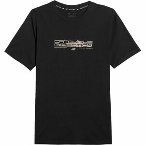 4F TSHIRT MEN Tricou de bărbați, negru, mărime imagine