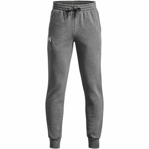 Under Armour RIVAL FLEECE JOGGERS Pantaloni de trening pentru băieți, gri închis, mărime L imagine