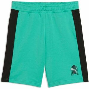 Puma ACTIVE SPORTS SWEAT SHORTS B Pantaloni scurți pentru băieți, verde, mărime imagine