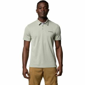 Columbia NELSON POINT POLO Tricou polo bărbați, kaki, mărime imagine