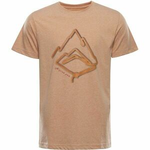 ALPINE PRO MOLAC Tricou pentru bărbați, maro, mărime imagine