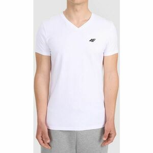 4F TSHIRT MARKO Tricou pentru bărbați, alb, mărime imagine