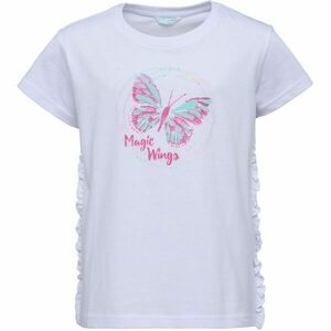 Lewro EVERYN Tricou fete, alb, mărime 116-122 imagine