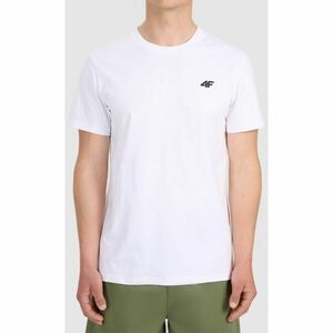 4F TSHIRT JACK Tricou pentru bărbați, alb, mărime imagine