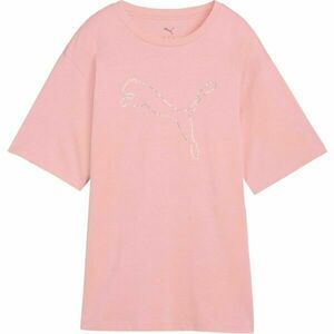 Puma BEDAZZLED RELAXED TEE Tricou pentru femei, roz, mărime imagine