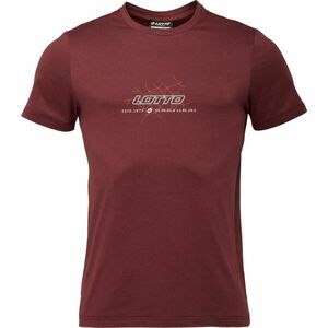 Lotto AHARON Tricou pentru bărbați, vișiniu, mărime imagine