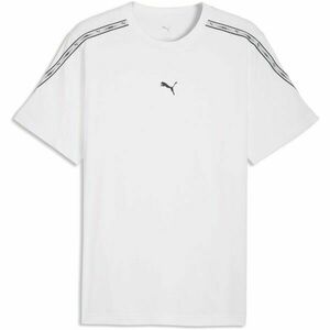 Puma ESSENTIALS TAPE TEE Tricou pentru bărbați, alb, mărime imagine