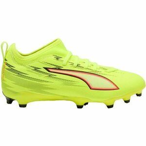 Puma ULTRA 6 MATCH FG/AG JR Ghete de fotbal copii, galben, mărime 33 imagine