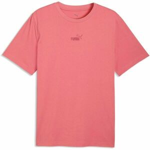 Puma ESSENTIALS SMALL NO.1 LOGO CENTERED TEE Tricou pentru bărbați, roz, mărime imagine