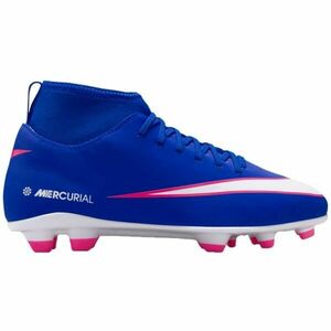Nike JR SUPERFLY 10 CLUB FG/MG Ghete de fotbal copii, albastru, mărime 35 imagine