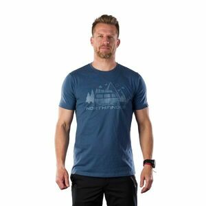 Northfinder ZACAR Tricou sport bărbați, albastru, mărime imagine