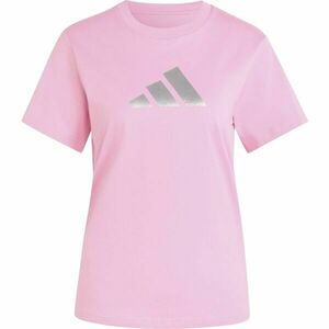 adidas MET LOGO TEE Tricou pentru femei, roz, mărime imagine
