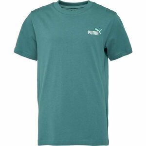 Puma ESSENTIALS 2 COLOR SMALL NO.1 LOGO TEE B Tricou de băieţi, verde, mărime imagine