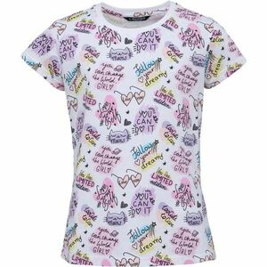 Lewro ELIZIA Tricou fete, alb, mărime 116-122 imagine