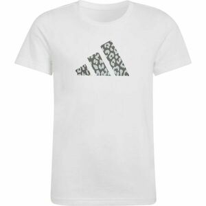 adidas ANIMAL TEE Tricou pentru fete, alb, mărime imagine