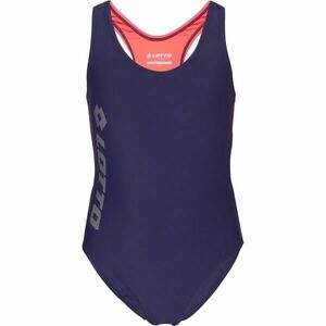 Lotto KARYNA Costum de baie o singură piesă pentru fete, albastru închis, mărime 116-122 imagine